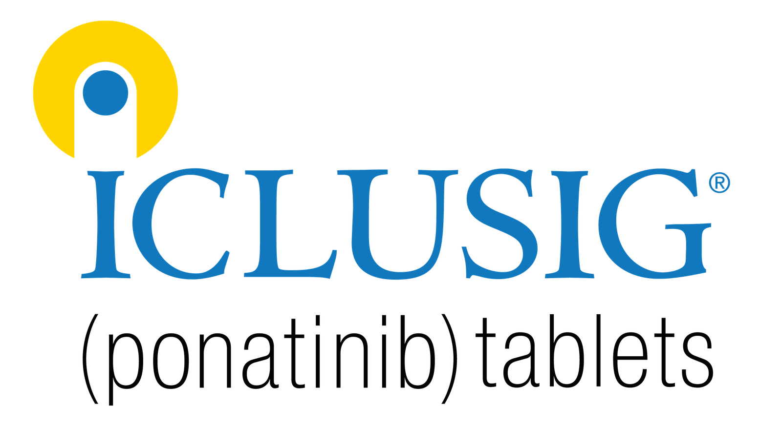 Image of logo for Iclusig(registered trademark) (ponatinib)